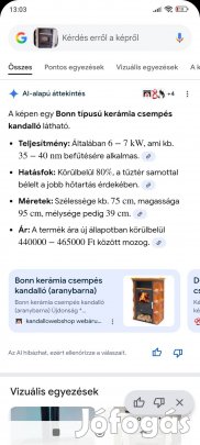 Bonn kerámia kandalló 