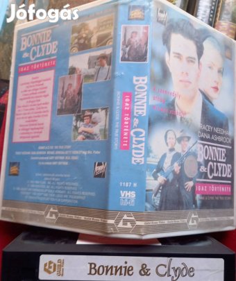 Bonnie & Clyde - krimi vhs - guild video vhs