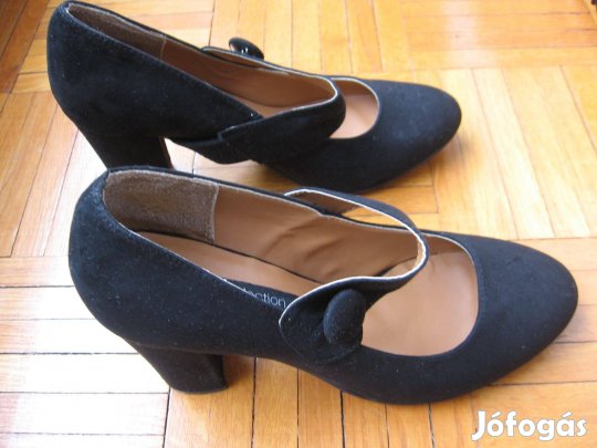 Bonprix fekete női cipő, 37-es