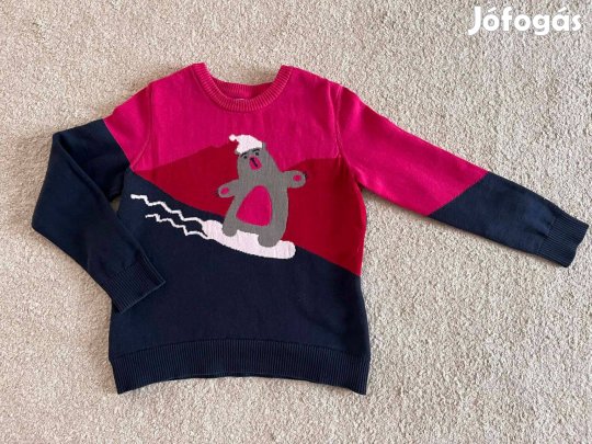 Bonprix kislány kötött pulóver, 128