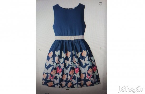 Bonprix újszerű kislány ruha pillangókkal masnival 9-10 év 6000 Ft