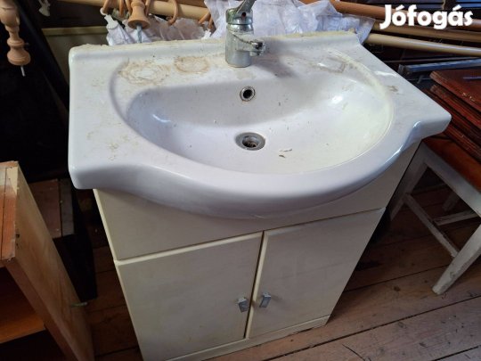 Bontásból mosdó szekrényével eladó
