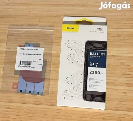 Bontatlan 2250mAh Iphone 7 akku ragasztófóliával
