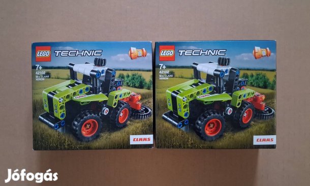 Bontatlan 2 db LEGO Technic 42102 Mini Claas Xerion Creator City Duplo
