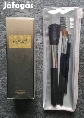Bontatlan Avon Instinct 30 ml parfüm, ill. ecset csomag. Darabár.
