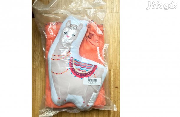 Bontatlan Baba Ajándék: lámás párna+narancs sárga takaró