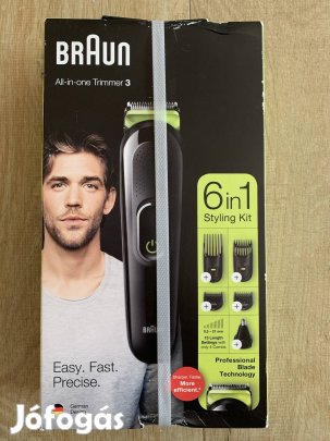 Bontatlan Braun 6 in 1 szakállvágó