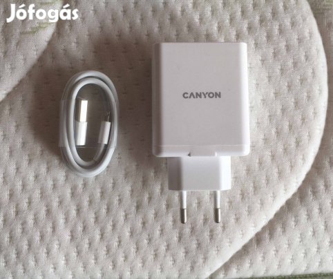 Bontatlan Canyon USB A és USB C töltő 30W 2.4A