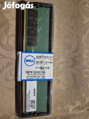 Bontatlan Dell 16Gb DDR5 asztali ram Snpk7G24C16G