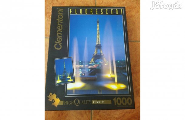 Bontatlan Eiffel torony puzzle 1000db