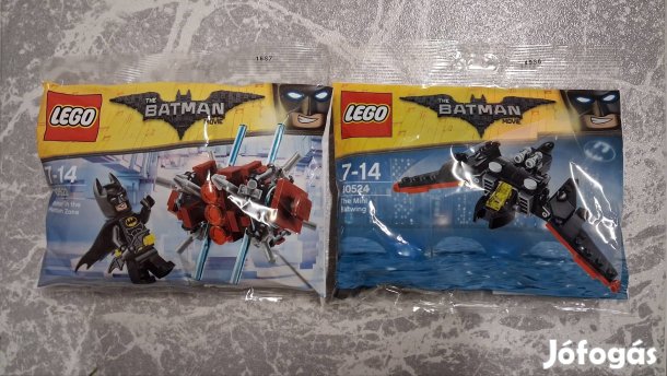 Bontatlan LEGO 30522 Batman + 30524 The mini Batwing Fox GLS Posta lev