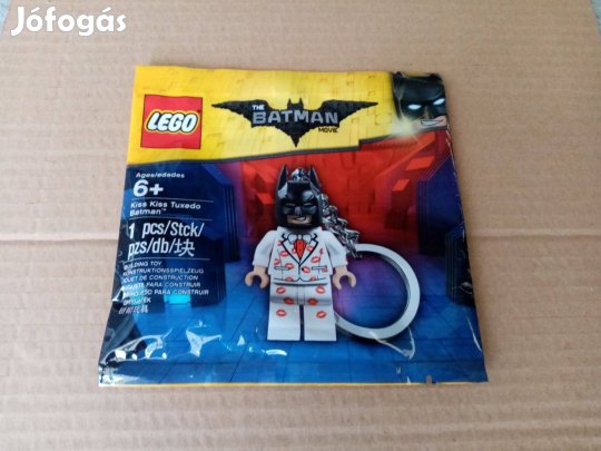 Bontatlan LEGO 5004928 Kiss Kiss Tuxedo Batman kulcstartó utánvét Fox