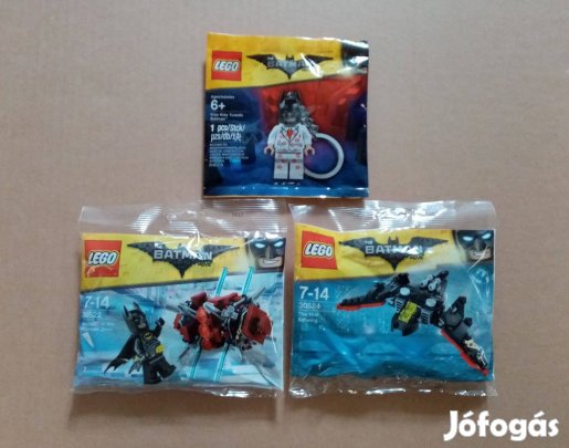 Bontatlan LEGO 5004928 Kulcstartó + 30522 Batman + 30524 Batwing utánv