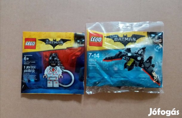 Bontatlan LEGO 5004928 Tuxedo Batman kulcstartó + 30524 Batwing utánvé