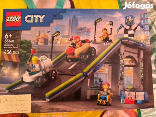 Bontatlan LEGO 60460 Határok nélkül: Versenypálya rámpákkal