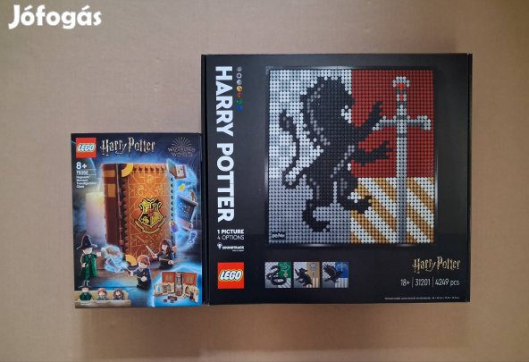 Bontatlan LEGO 76382 Átváltozástan óra + 31201 Harry Potter címerek ut