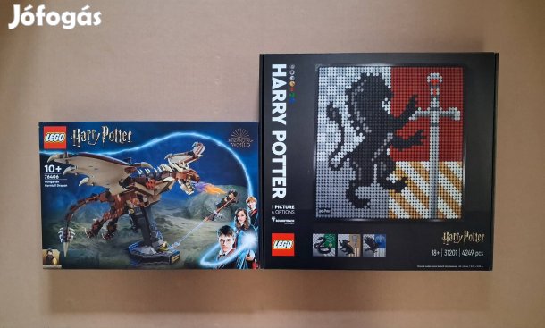Bontatlan LEGO 76406 Sárkány + 31201 Harry Potter címerek utánvét Fox