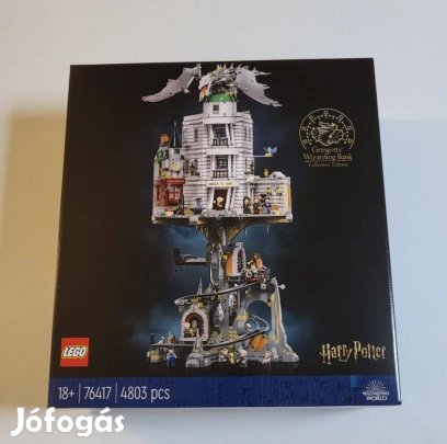 Bontatlan LEGO 76417 Gringotts a varázslók bankja (Barna gyári kartono
