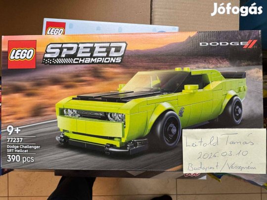 Bontatlan LEGO 77237 Dodge Challenger SRT Hellcat sportautó