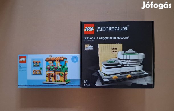 Bontatlan LEGO Architecture 21035 Múzeum + 40583 Házak Iconic Disney