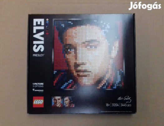 Bontatlan LEGO Art 31204 Elvis Presley a király Creator Ideas Friends