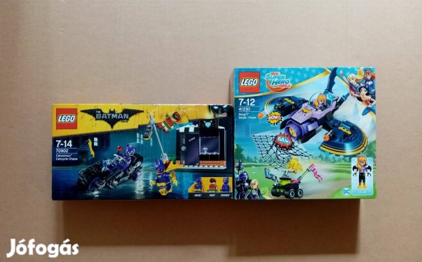 Bontatlan LEGO Batman 70902 Macskanő + Super Heroes 41230 Batgirl után