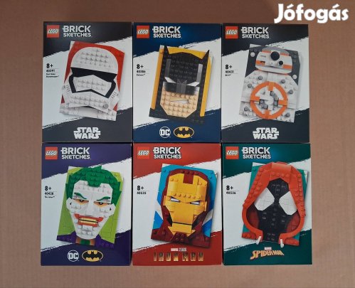 Bontatlan LEGO Brick Sketches 40386 40391 40428 40431 40535 40536 utá