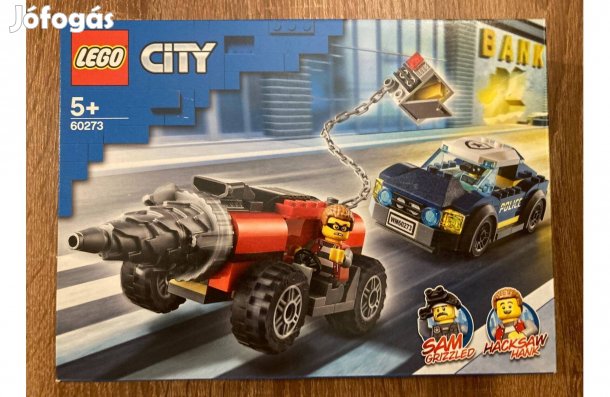 Bontatlan LEGO City Elit rendőrség fúrógépes üldözés (60273)