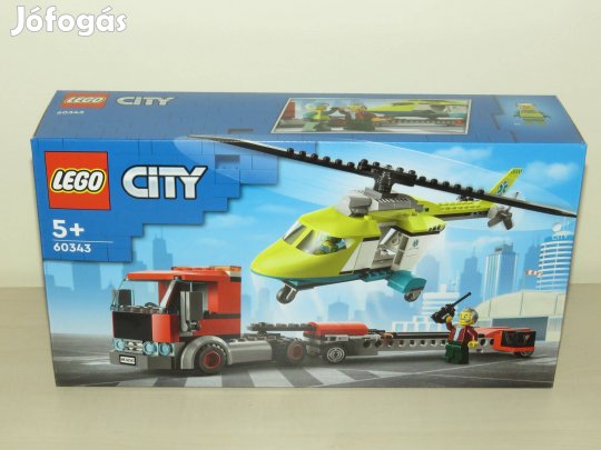 Bontatlan LEGO City Mentőhelikopteres szállítás (60343)