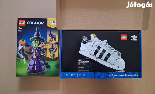 Bontatlan LEGO Creator 40562 Boszorkány + 10282 Adidas Originals utánv