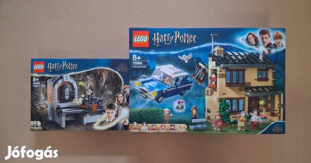 Bontatlan LEGO Harry Potter 40598 Gringotts széf + 75968 Drive utánvét
