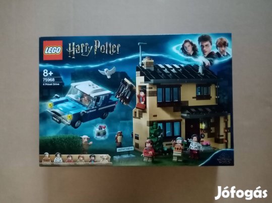 Bontatlan LEGO Harry Potter 75968 4 Privet Drive utánvét Fox GLS Posta