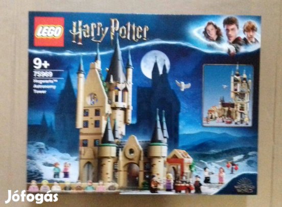 Bontatlan LEGO Harry Potter 75969 Roxfort csillagvizsgáló torony utánv
