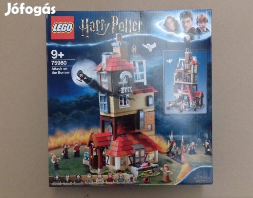 Bontatlan LEGO Harry Potter 75980 Támadás az Odú ellen utánvét Fox GLS