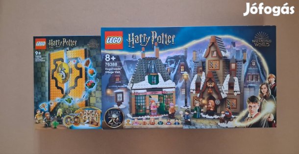 Bontatlan LEGO Harry Potter 76412 Hugrabug címere + 76388 utánvét Fox