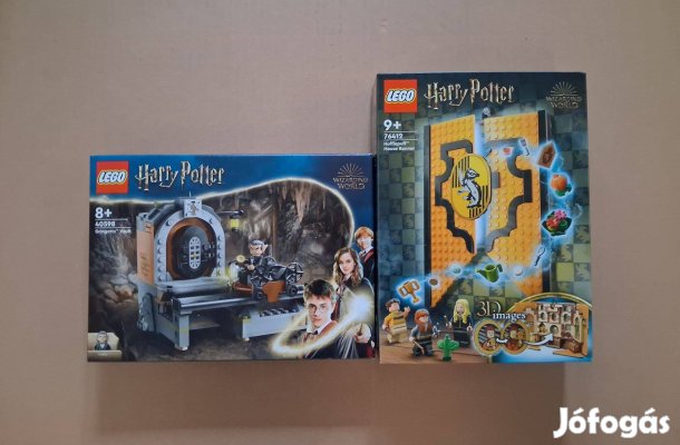 Bontatlan LEGO Harry Potter 76412 Hugrabug ház + 40598 Gringotts utánv