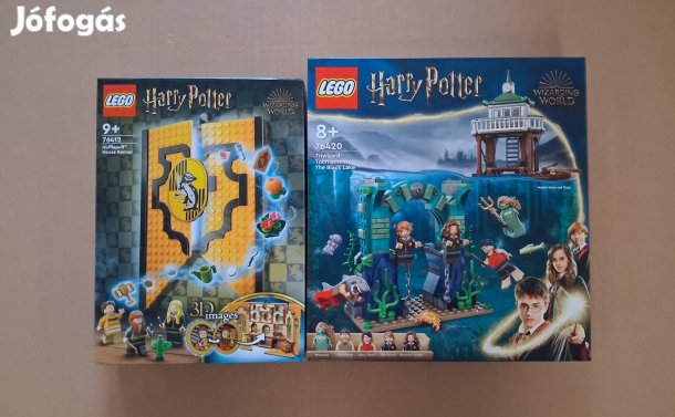 Bontatlan LEGO Harry Potter 76412 Hugrabug ház címere 76420 utánvét Fo