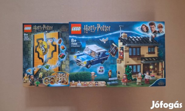 Bontatlan LEGO Harry Potter 76412 Hugrabug ház címere + 75968 utánvét