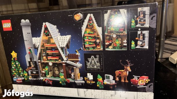 Bontatlan LEGO Icons 10275 Karácsonyi Manók Klubháza