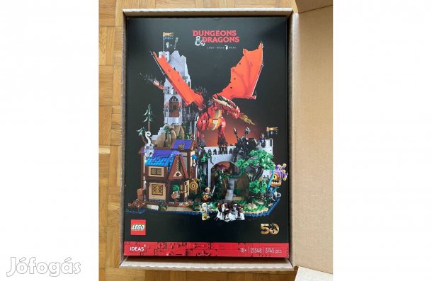 Bontatlan LEGO Ideas 21348 Dungeons & Dragons A vörös sárkány meséje
