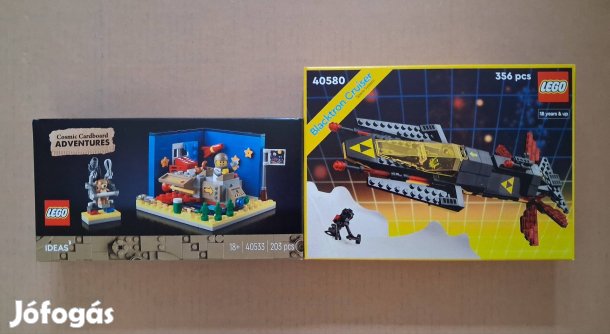 Bontatlan LEGO Ideas 40533 Cosmic Cardboard Adventures + 40580 utánvét