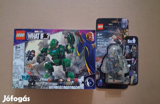 Bontatlan LEGO Marvel 76201 + Infinity Saga 40525 Végjáték csata utánv
