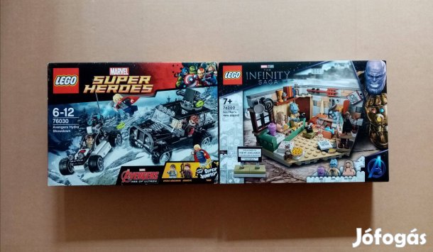 Bontatlan LEGO Marvel Super Heroes 76030 + Infinity Saga 76200 utánvét