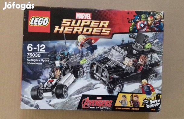 Bontatlan LEGO Marvel Super Heroes Avengers 76030 Leszámolás Hydrával