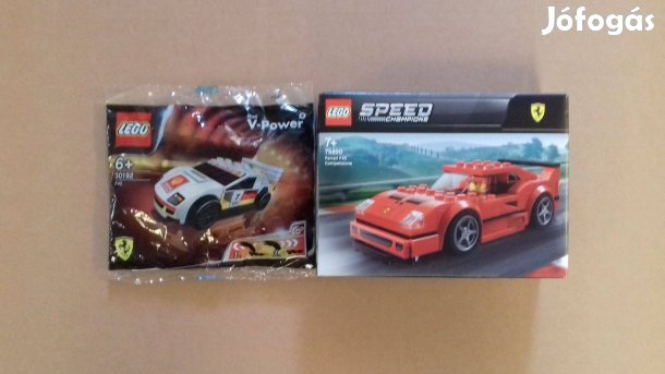 Bontatlan LEGO Racers Ferrari F40 Shell + Speed Champions 75890 F40 ut