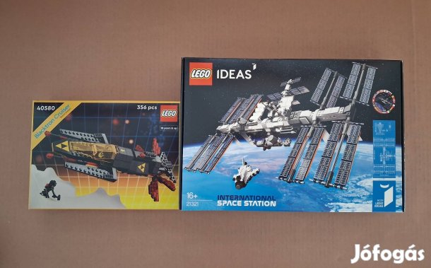 Bontatlan LEGO Space 40580 + 21321 Nemzetközi űrállomás Creator utánvé