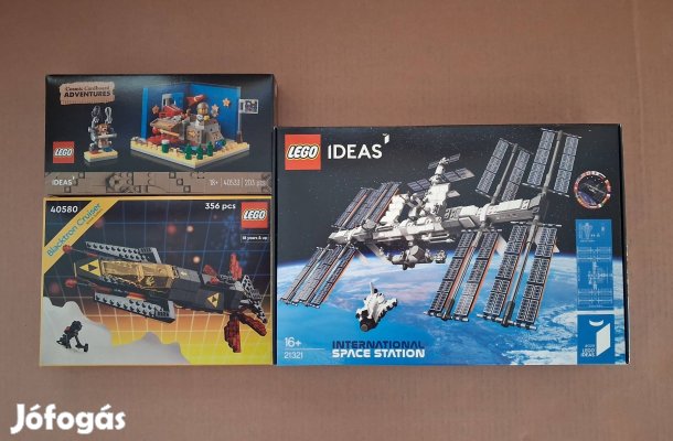Bontatlan LEGO Space 40580 + Ideas 40533 + 21321 Űrállomás utánvét Fox