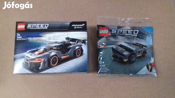 Bontatlan LEGO Speed Champions 30342 Huracán + 75892 Mclaren utánvét F