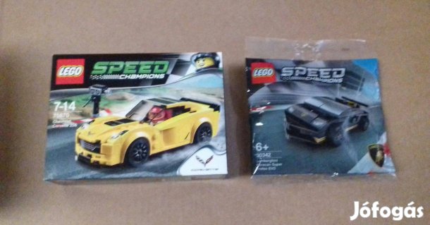 Bontatlan LEGO Speed Champions 30342 Lamborghini + 75870 Corvette után