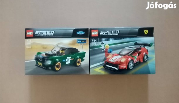 Bontatlan LEGO Speed Champions 75884 Ford Mustang + 75886 Ferrari után